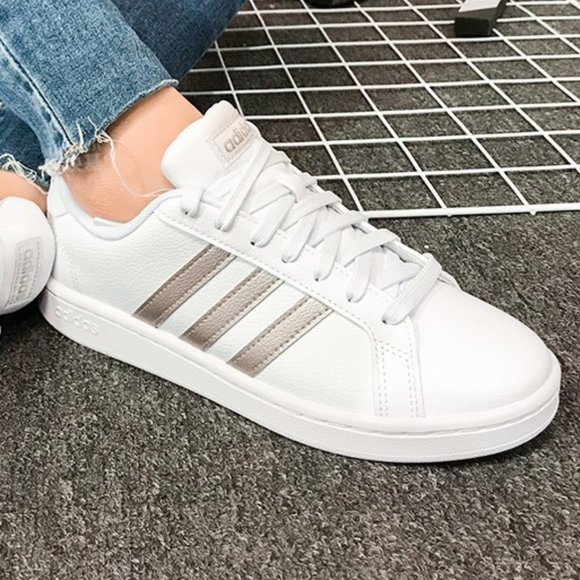 New Adidas Womens Grand Court Sneaker 